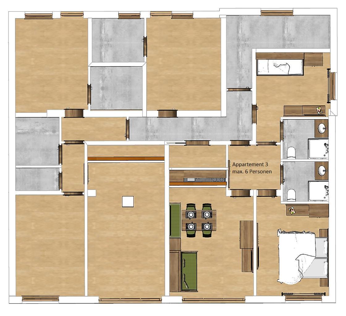 Appartements Alpin Saalbach-Hinterglemm Chambre photo